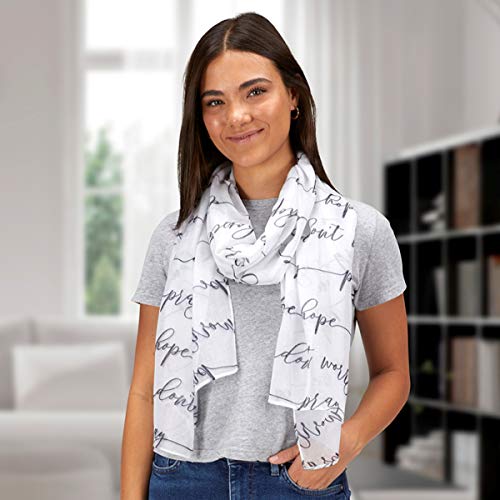 Daily Prayer Lightweight Fashion Scarf For Women, 6 Feet4