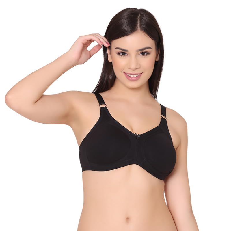 Image of Groversons Paris Beauty Super Support M-Frame Non Padded Everyday Cotton Bra (BR133)