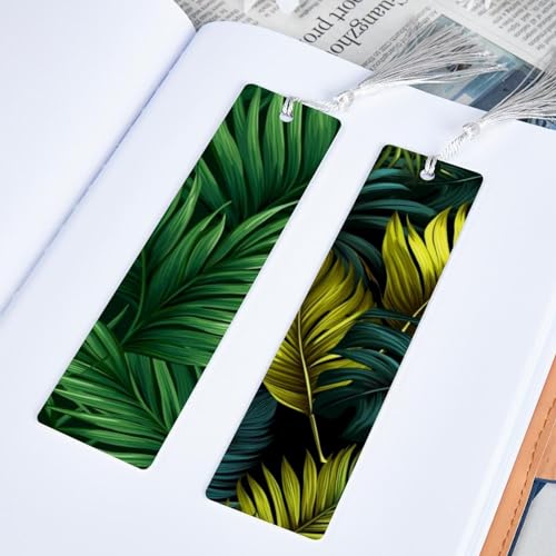 Marque-pages feuilles de palmier à pompons parfaits pour vos lectures d'été - 5