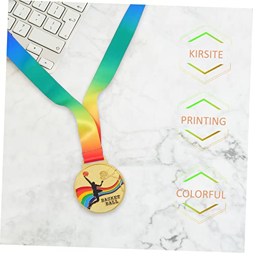 Toddmomy 4 Pçs Medalha De Basquete Medalha De Ouro Brinquedos Comemorar Medalhas Vencedor Medalhas M