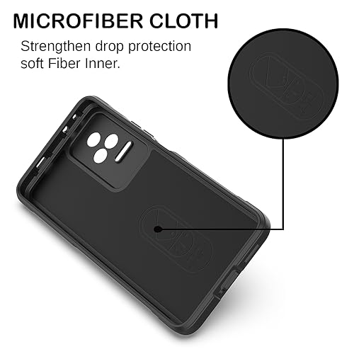 Image of amazon basics Mobile Cover for Mi Redmi K50 5G / K50 Pro 5G | Full Camera Protection | Liquid Silicon Case | Flexible Bumper Case for Mi Redmi K50 5G / K50 Pro 5G (Black)