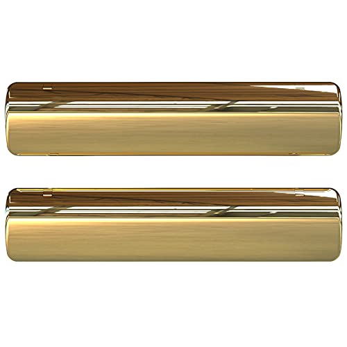 Ultion Sweet Multi-Layer Insulated Squared 12" Letter Box Letterplate - Matching Door Furniture Available (Gold)
