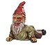 PTC 7 Inch Resin Scary Crawling Zombie Garden Gnome Décor Figurine