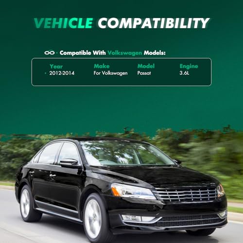 Image of SCITOO 4PCS Mud Flaps Front & Fear Splash Guard Set Suitable for Volkswagen for Passat 2011-2014 3.6L