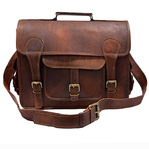 Vintage Kamera Lens Case Taschen aus echtem Leder DSLR SLR Fotografen 11" x 15" Tasche