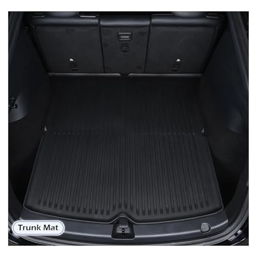 Tapis Auto pour Tesla Modèle Y Juniper 2025 2026 TPE Coffre 9PCS