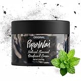 PiperWai Natural Deodorant w/Activated Charcoal | 24-Hour Sweat Protection, Vegan, Aluminum Free Deodorant for Women & Men | Travel Essential Shark Tank Product | 1.7oz (50g) Scented Single Jar