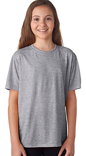Gildan 42000B Youth Core Performance T-Shirt - Sport Grey - XL2
