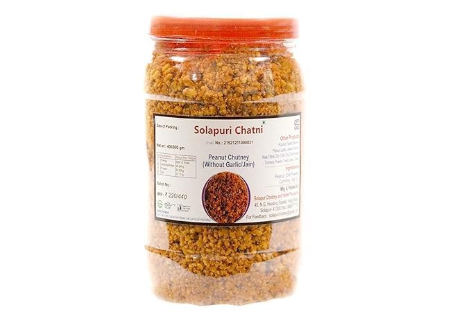 See full amazon price history chart for Solapuri Chatni Peanut Chutney Without Garlic (Jain) 350 gm) Solapuri Chatni Peanut Chutney Without Garlic (Jain) 350 gm) (B0D3F9N81T) Amazon Price History, Amazon Price Tracker
