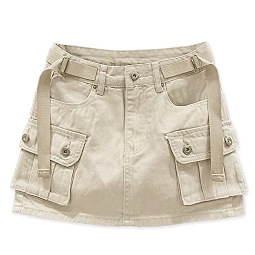 Amazon.com: Cargo Skirt for Women Low Waist Y2k Short Denim