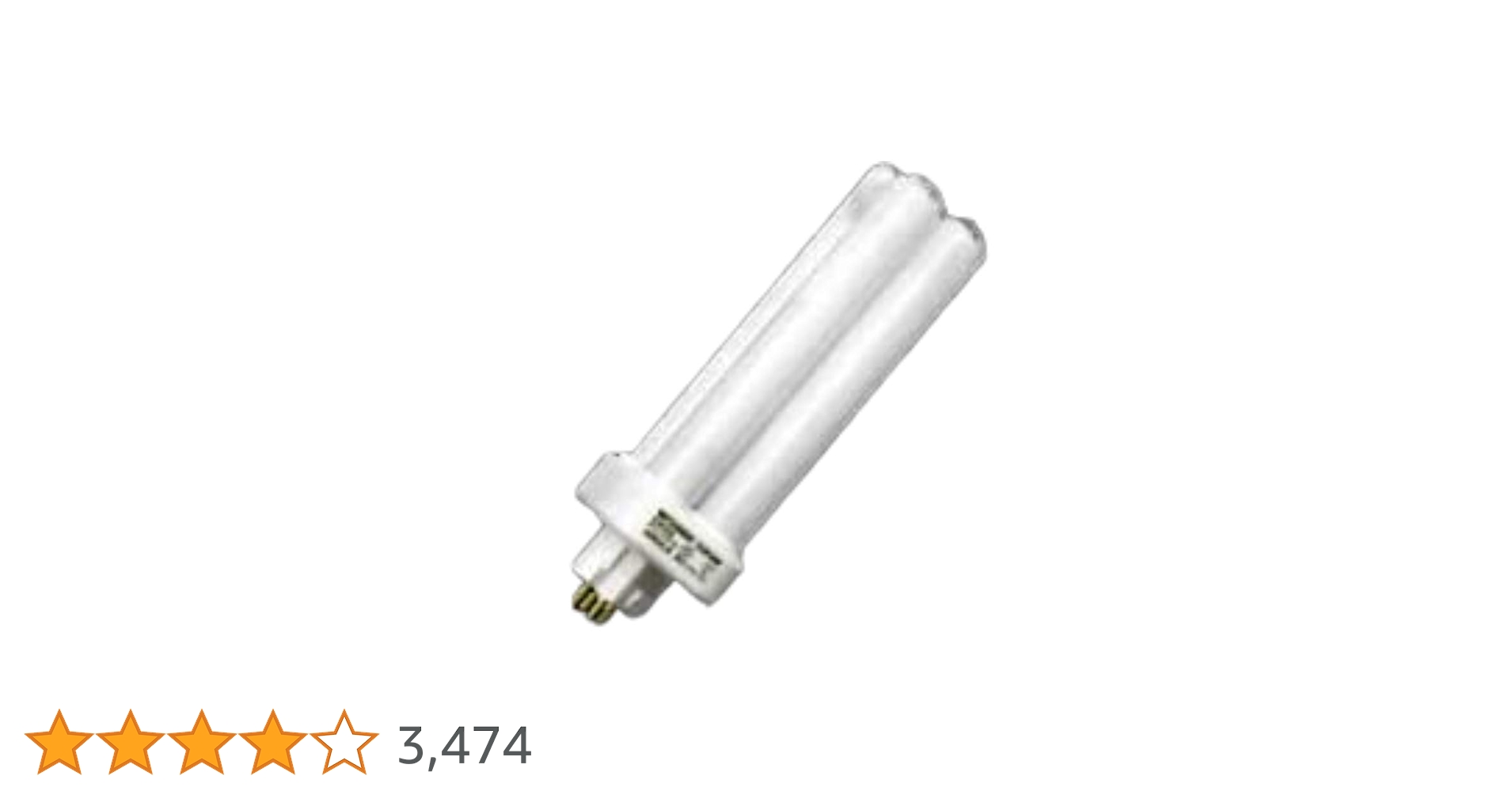 Amazon | パナソニック ツイン蛍光灯 9W形 電球色 4本束状