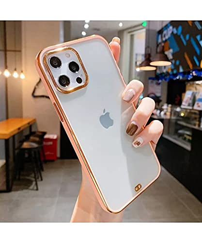 lili クリア ケース メッキ ゴールド 韓国 かわいい おしゃれ 人気 インスタ 流行 くすみ 耐衝撃