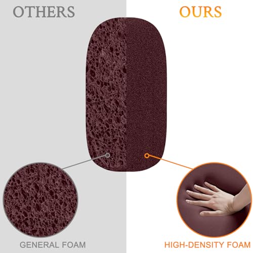 Image of SOULWIT Replacement Mic Cover for Bose A20 /A30 Aviation Headset, Microphone Spongue Filter 4-Pack Foam Cover WindScreen - Burgundy