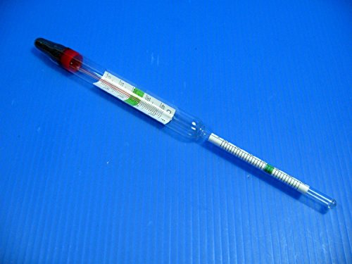 Dr. Marine Glass Saltwater Hydrometer Thermometer Reef Soft Coral #TOP4