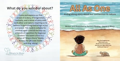 All As One: A sing-along story book about our spiritual connection to the natural world and each other