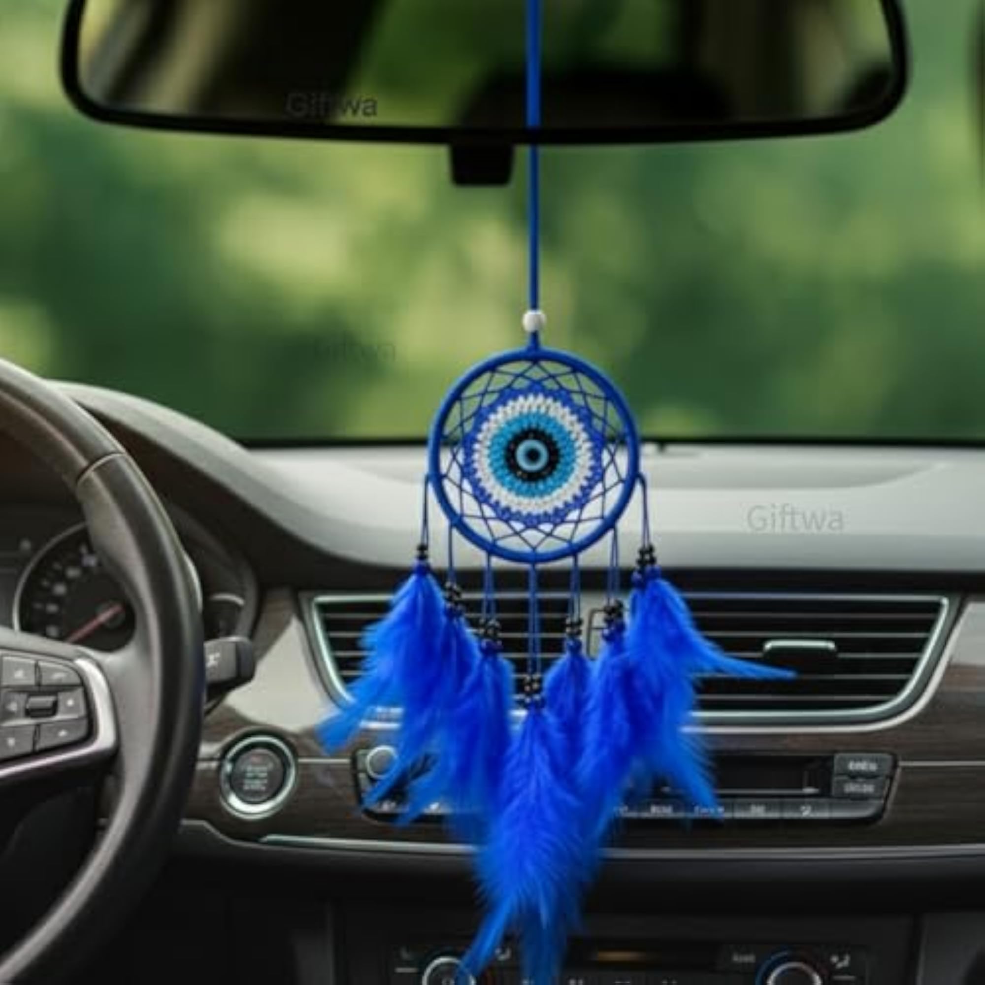 Evil Eye Dream Catcher, Hanging for Car & Wall Decoration