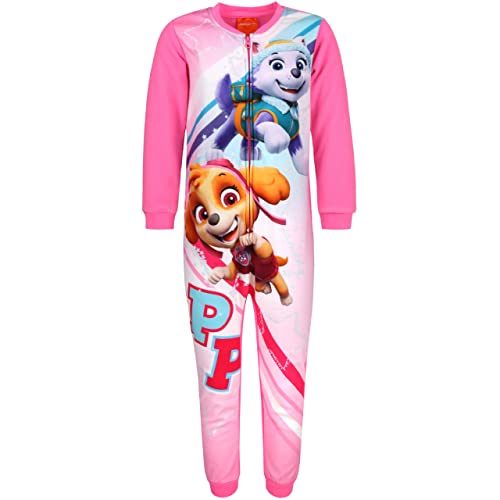 Paw Patrol Skye, Everest Einteiliges Pyjama/Onesie für Mädchen, aus Vlies, pink, ÖKO-TEX 4-5 Jahre Cover
