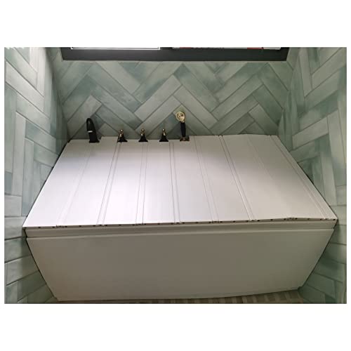 Housse de baignoire en PVC étanche et universelle réversible