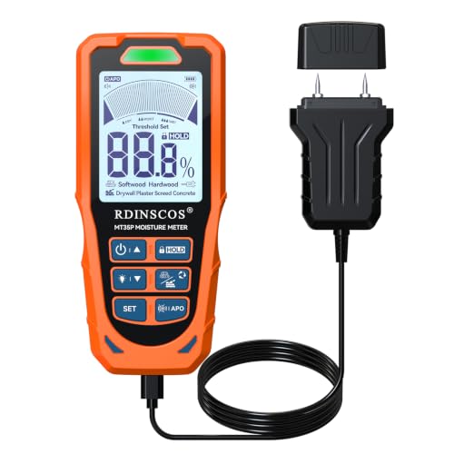 RDINSCOS 2-in-1 Pin & Pinless Meter