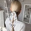 FQYN 4PCS Hair Scrunchies for Women Hair Scarf Scr... #4