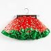 Toddler Baby Girls Soft Tutu Skirt Outfits Ruffled Fashion Tutu Skirt Layered Tulle Skirt Dance Birthday Clothes (Red, 2-4 Years)