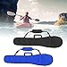 Leapiture Split Paddle Storage Bag Water Sports Paddle Bag Kayaking Gear Bag Kayak Accessory Storage Bag for Rowing Boatin 128 * 30cm(Black)