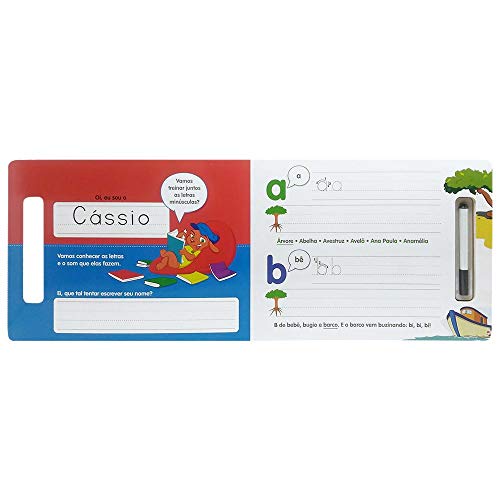 Escolinha Escreva e Apague II: Letras Minúsculas