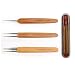 Dreadlocks Crochet Hooks for Hair 0.5mm (1 Hook, 2 Hooks, 3 Hooks) Crochet Needles for Hair Dreadlock Hair Weaving Dreadlock Hooks Tool Set