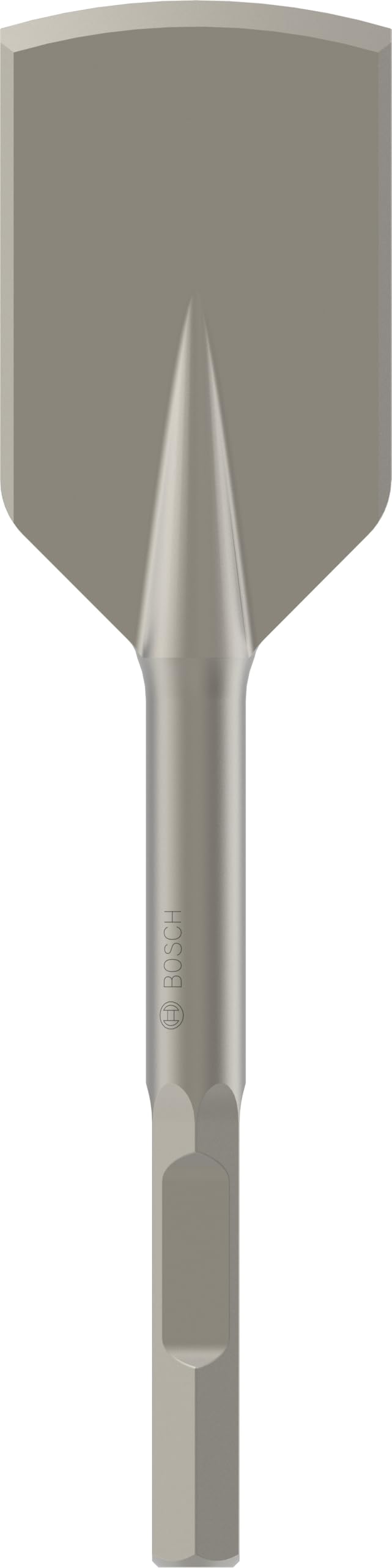 Bosch Professional 1618601011 Burin asphalte 28 mm queue 6 pans 500 x 125 mm Gris