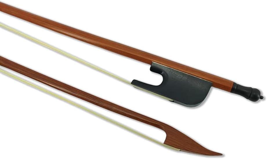 Cello Bow 4/4 Baroque Styled Crafted From Ebony Wood Frog Brazilwood Stick Featuring A Robust and Straight Design