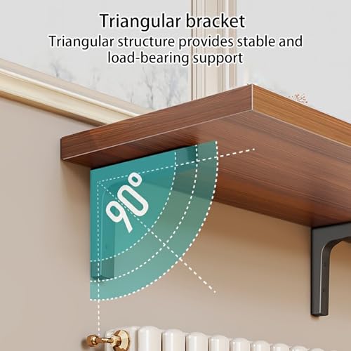 Étagère de radiateur flottante pour habiller un radiateur avec élégance - 6