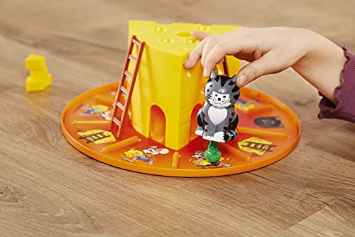 Ravensburger – Miam Miaou - La Course aux fromages - Premier Jeu de société Enfants - Jeu de Parcours Fun évolutif coopératif - 2 à 4 Joueurs dès 3 Ans - Mixte - 20818 - Version française