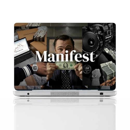 The Desk Company Manifest Motivational Laptop Skin 15.6 Inch | We...