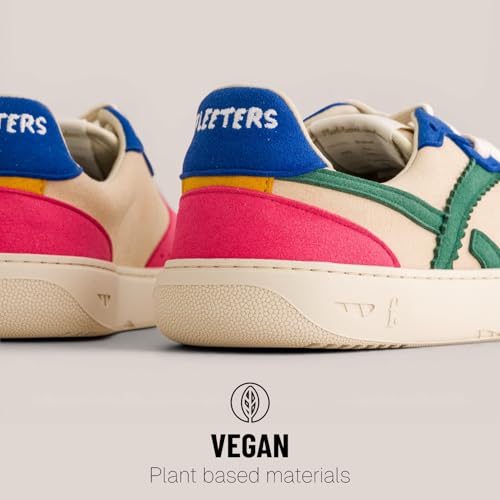 Image of Mango Barefoot Sneakers - 80's Retro Street Style - Unisex Minimalist Shoes - Zero-Drop Flexible Sole - Lightweight Design - Vegan Materials