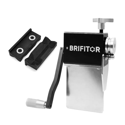 BRIFITOR Tubing Bead Roller Pipe Bead Roller Tool For Intake or Intercooler Aluminum Copper Brass or Thin Steel Piping Up to 4 Inch With Nylon Vise Jaws Pads For Better Fix on Bench Vise