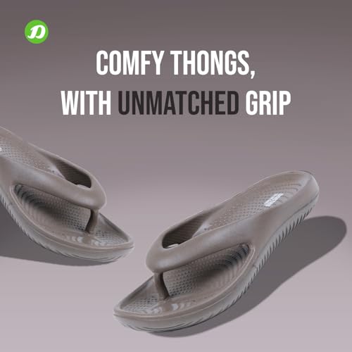 Image of DOCTOR EXTRA SOFT Men's Classic Casual Thong Slippers With Cushion Footbed For Adult|Comfortable & Lightweight|Stylish & Anti-Skid|Waterproof & Everyday Indoor Outdoor Flip Flops Gents & Boys D-506