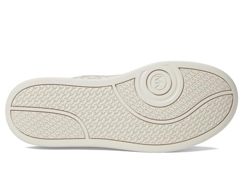 Image of Michael Michael Kors Hayes Lace-Up Shoes for Women - Breathable Textile Lining - Synthetic Outsole - Round Toe Vanilla 6.5 M