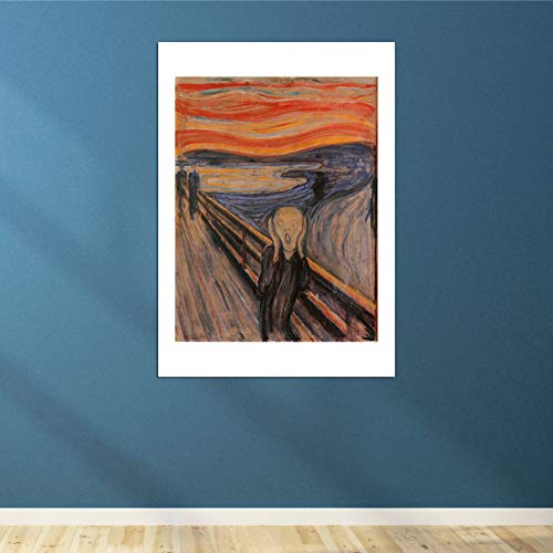 Affiche The Scream Edvard Munch Résolution Contre les Reflets - 4