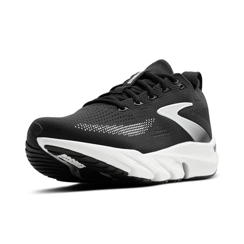 Brooks Women’s Glycerin Flex Neutral Running & Walking Shoe - Black/White - 5.5 Medium - image 1