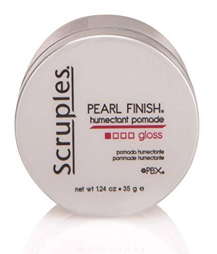 Scruples Pearl Finish Humectant Pomade - Flexible Hold Frizz Control Flyaway Tamer (2 oz)