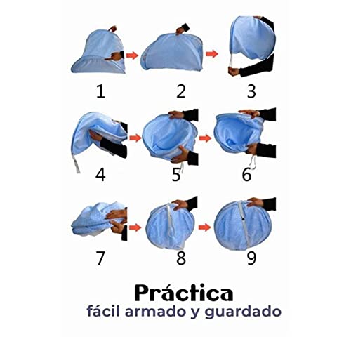 Image of Alomejor Baby Crib Net Tent, Foldable Mesh Canopy, Portable Breathable Design for Infant Sleep Protection