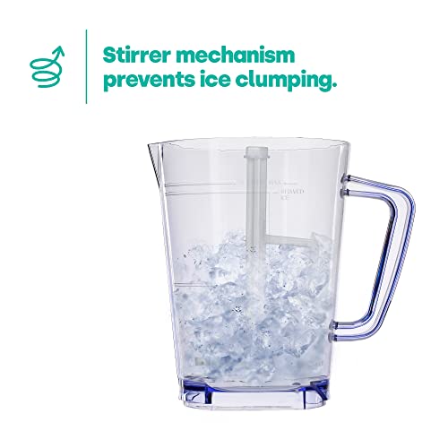 LIVIVO Electric Ice Crusher – Ice Shaver Machine with Removable 1L Hopper Box, Scoop & Dual Modes – Crushes Ice for Slushies, Snow Cones, Cocktails, Iced Coffee, Frappe & More – Grey - Image 5