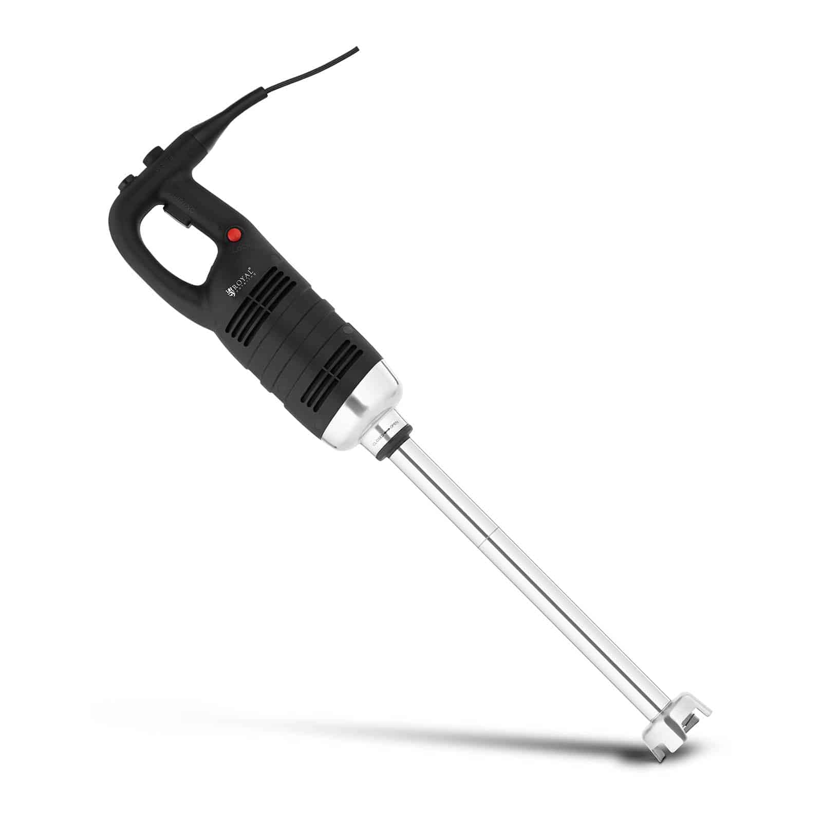 Arendo Edelstahl Stabmixer 1500 Watt vierflügeliges Messer Handmixer Messbecher
