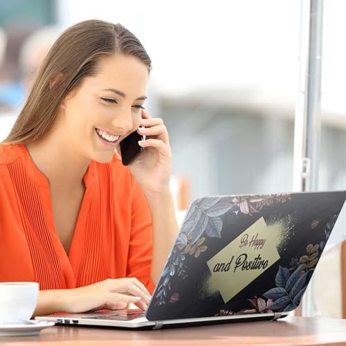 Image of Galaxsia Floral D14 Full Body Vinyl Laptop Skin /Sticker /Cover Upto 15.6 Inches Laptops Laminated-Removable-HD Quality Compatible for Hp-Dell-Sony-Lenovo-Asus etc.(15x10 Inches)