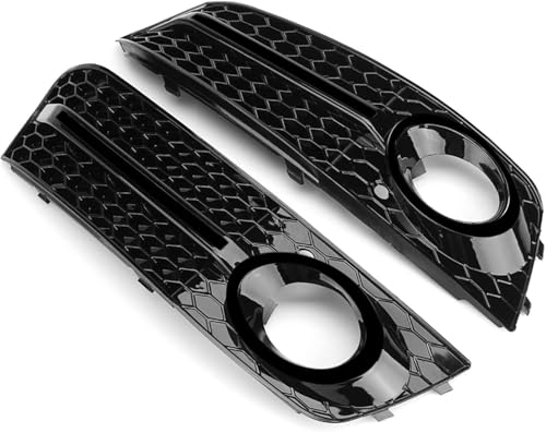 Grille de protection anti-gravillons pour antibrouillard avant de voiture A4 B8