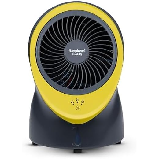 Symphony Buddy Mini Personal Tabletop Air Cooler Small Air C