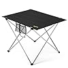 Lesfit Table de camping pliante et légère avec sac de transport