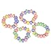 Kicko Stretchable Candy Bracelet - Pack of 12 Colorful Fruit-Flavored Chewables for Party Favors, Cake Decorations, Novelty Supplies or Treats for Halloween, Christmas, Baby Showers