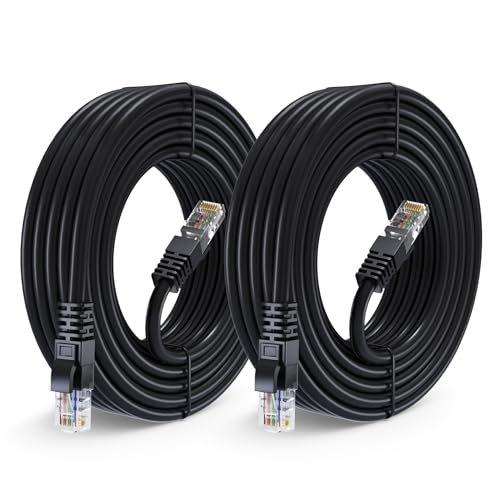 Cable de red Maximm Cat 6 UTP 25 pies 2 unidades negro miniatura 1