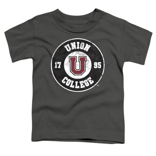 LOGOVISION Union College Distressed Primary Logo Toddler Short Sleeve